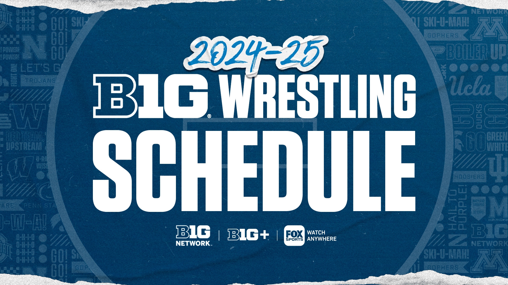Big Ten Network Announces 2024 25 Big Ten Wrestling Broadcast Schedule Big Ten Network