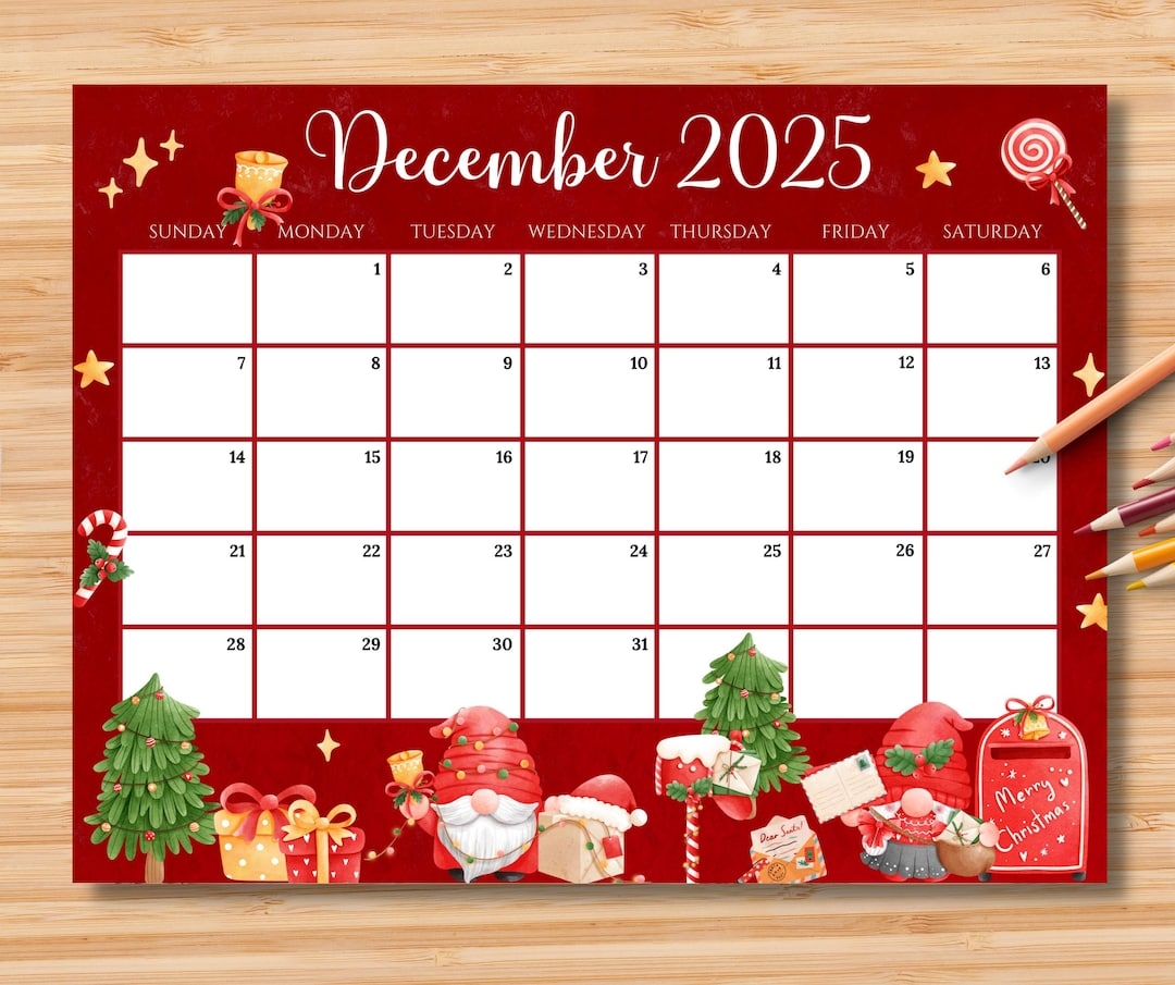 Great American Christmas 2025 Schedule Printable