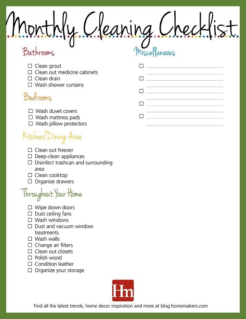 How To Stick To A Cleaning Schedule You ll Actually Follow