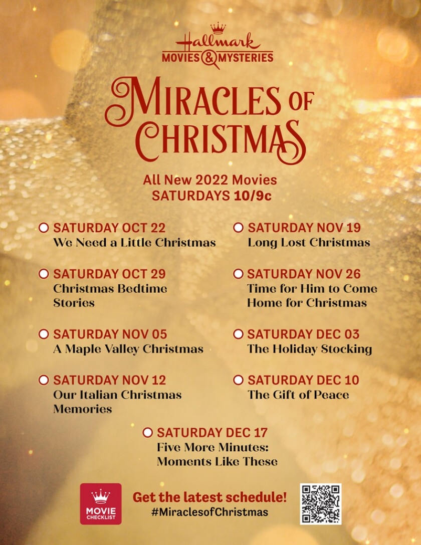 Hallmark Movies And More Schedule Today Printable Pdf