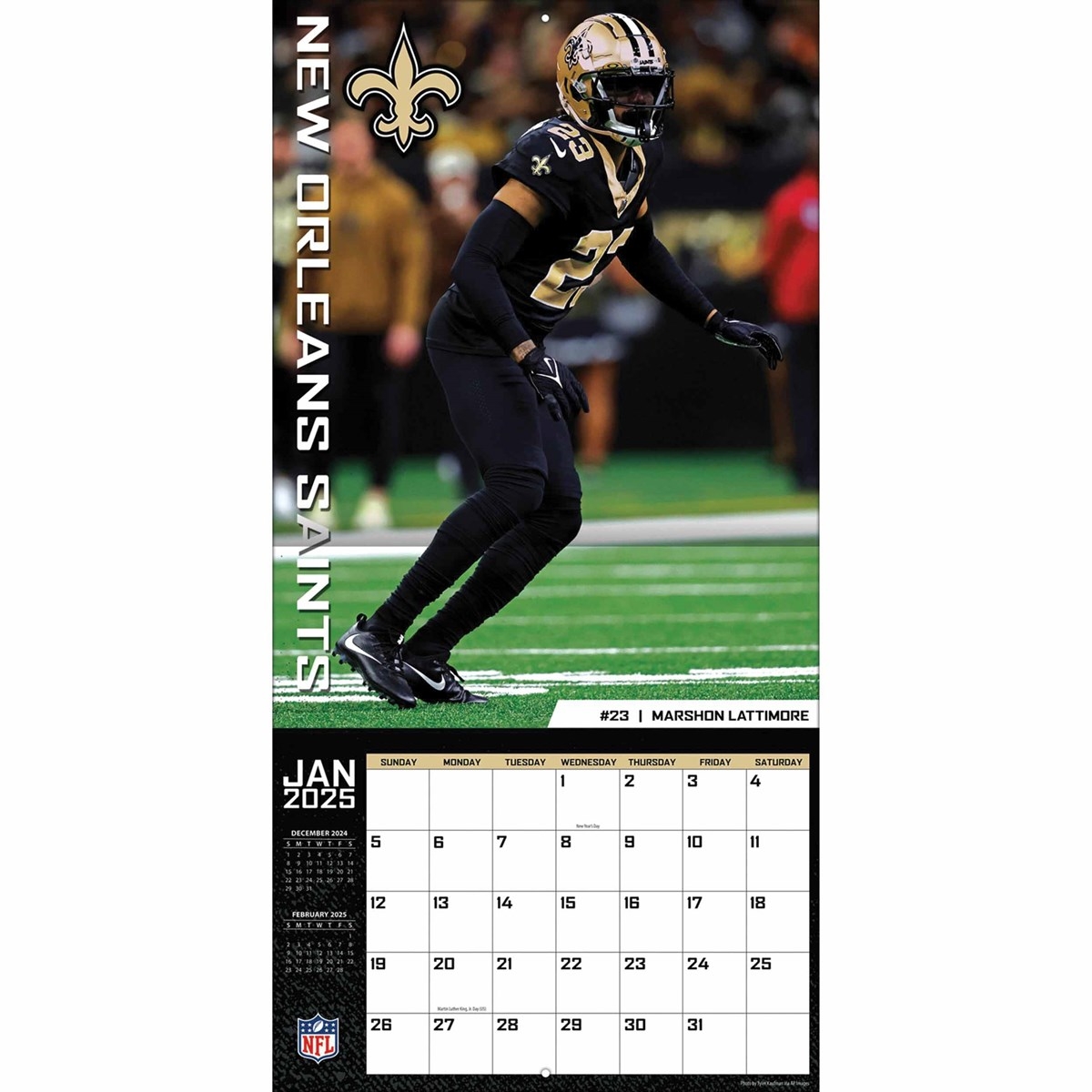 Saints Schedule 2025 Printable