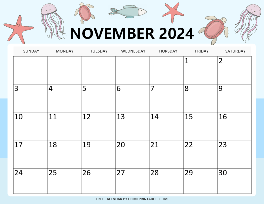 November 2024 Calendar Planners 28 Best Free Printables 