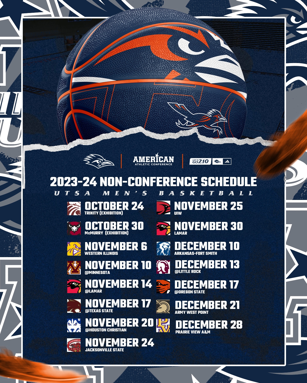 Utsa Football 2025 Schedule