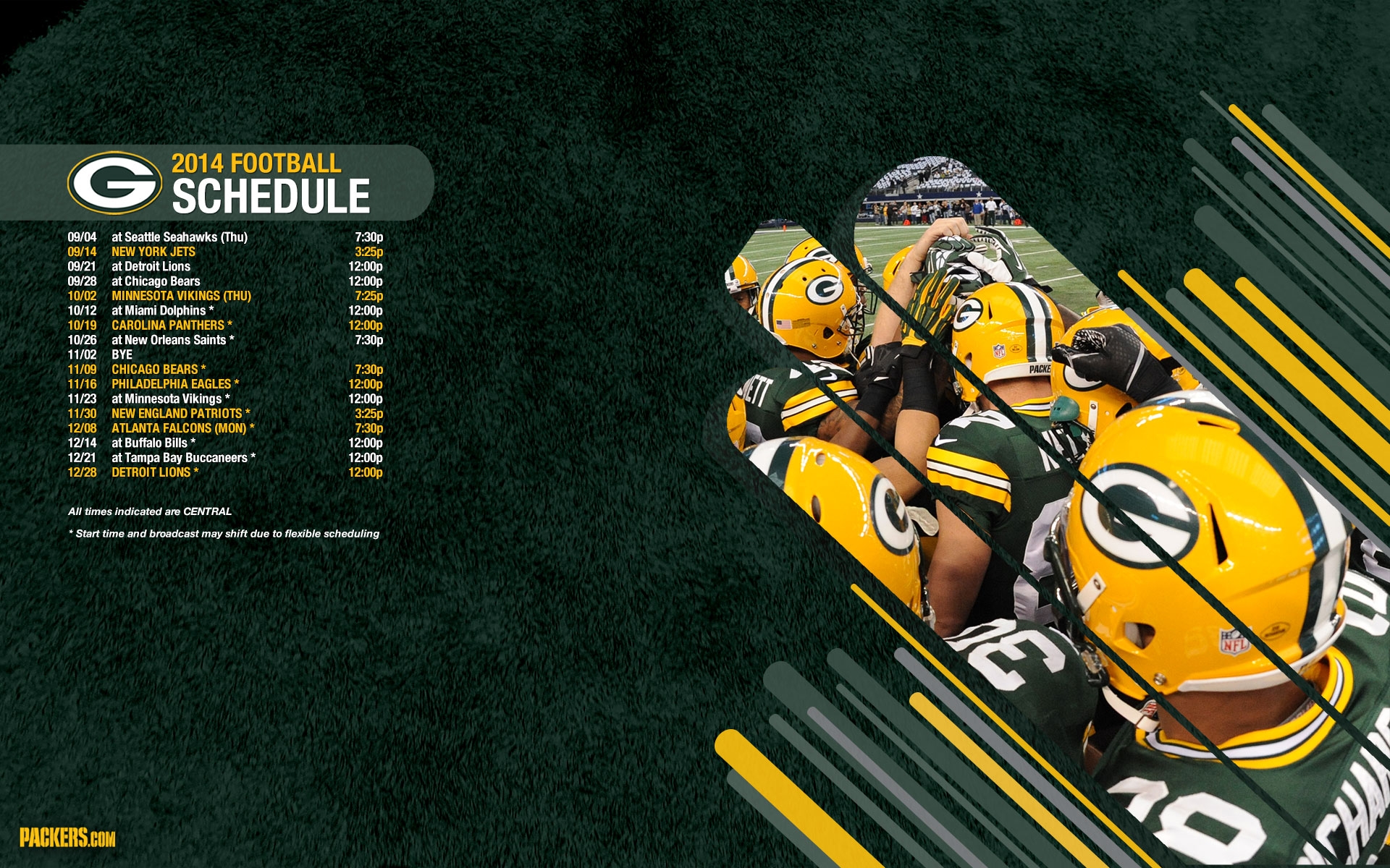  100 2015 Packers Schedule Wallpapers WallpaperSafari