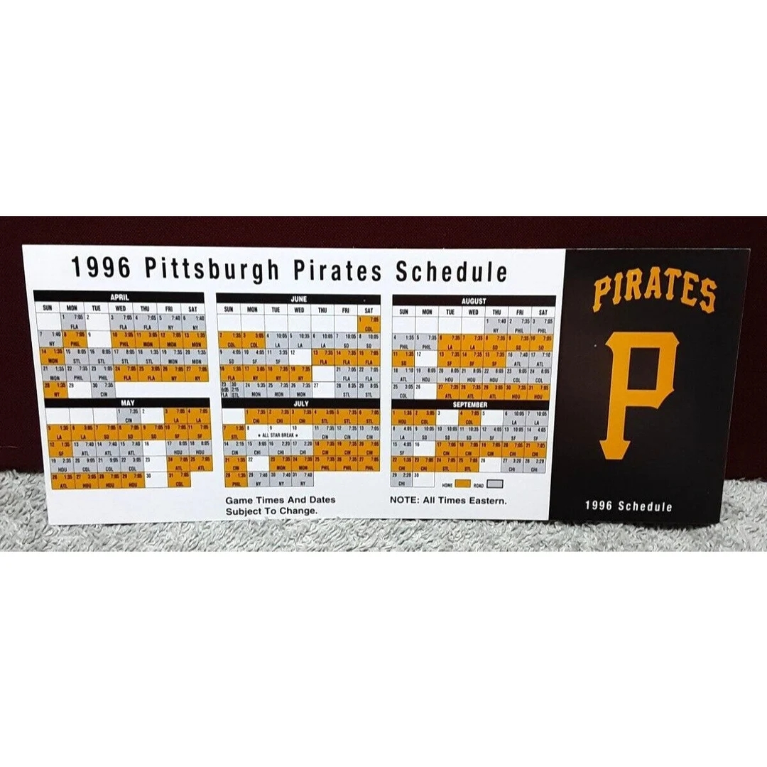 Pirates Schedule 2025 Printable Free