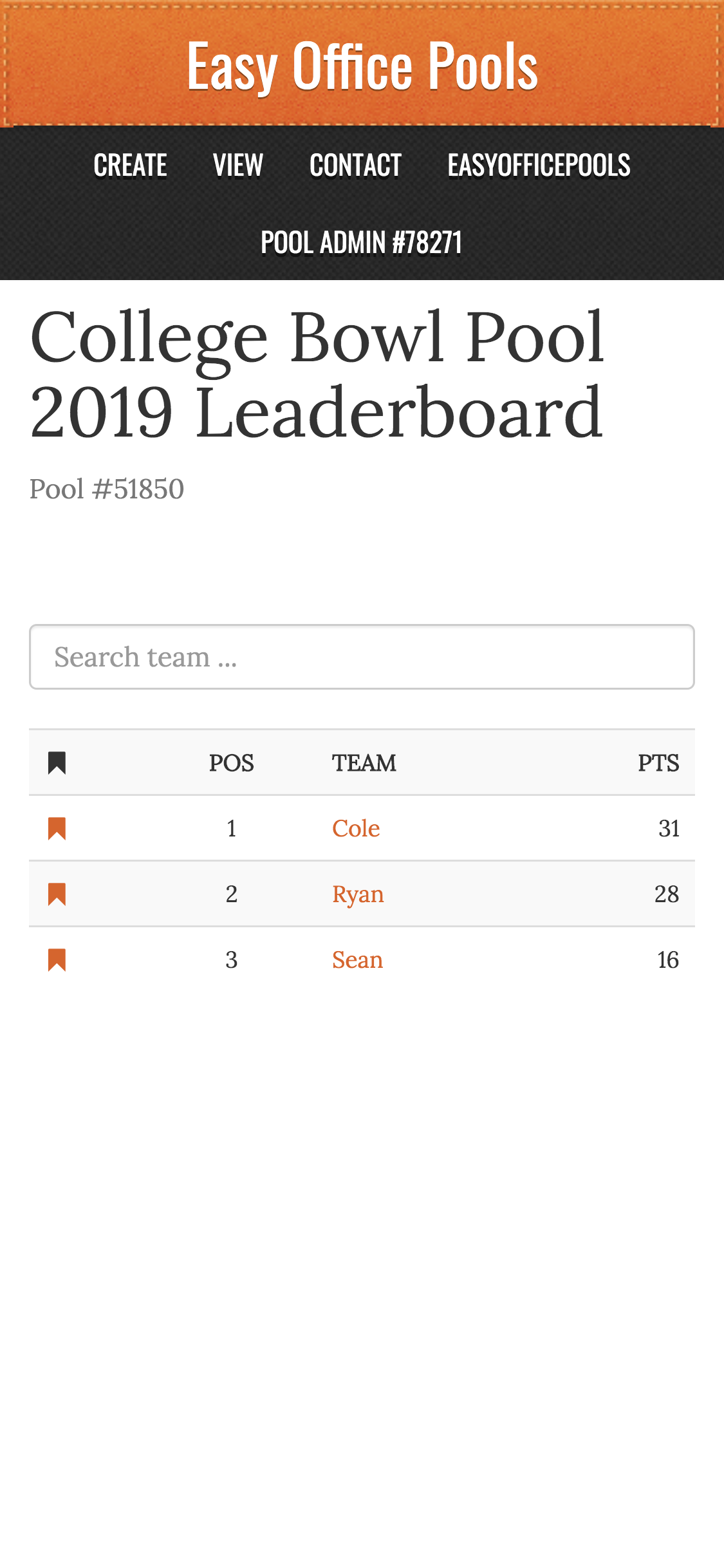 2024 College Football Bowl Playoff Pickem Pool