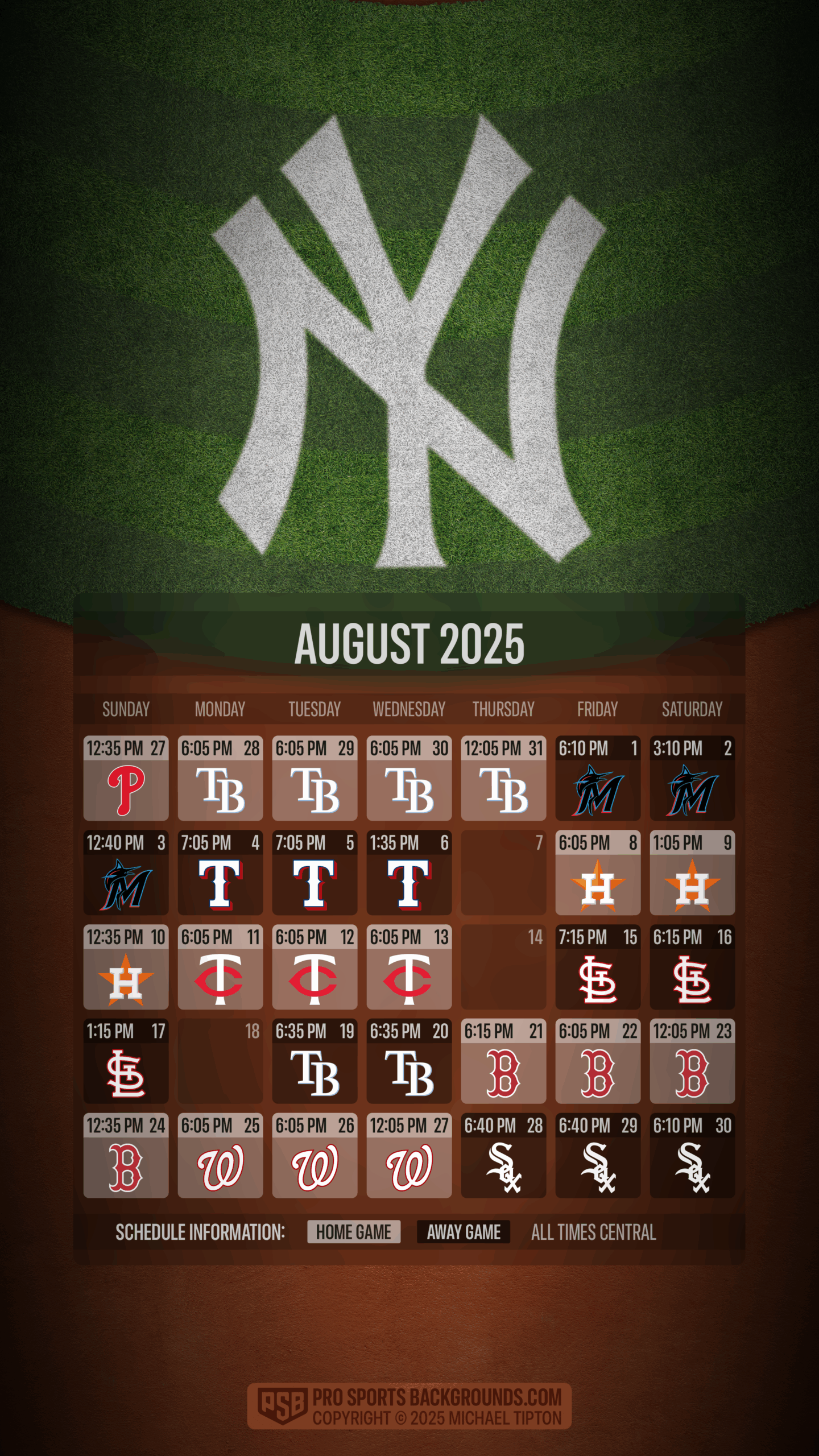 2025 New York Yankees Wallpapers Pro Sports Backgrounds