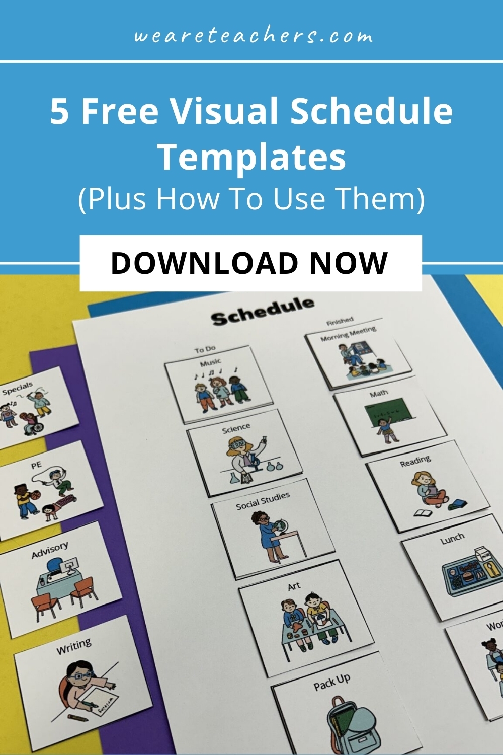 5 Free Visual Schedule Templates Plus How To Use Them 