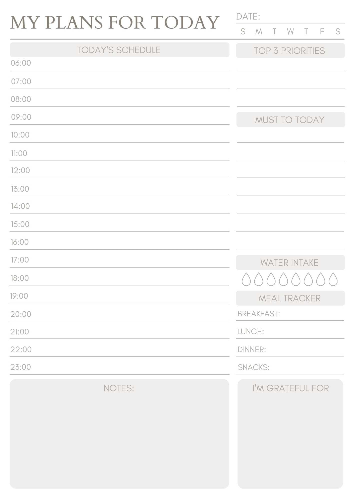 7 Best Daily Calendars By The Hour FREE Printable Templates Worksheets Library