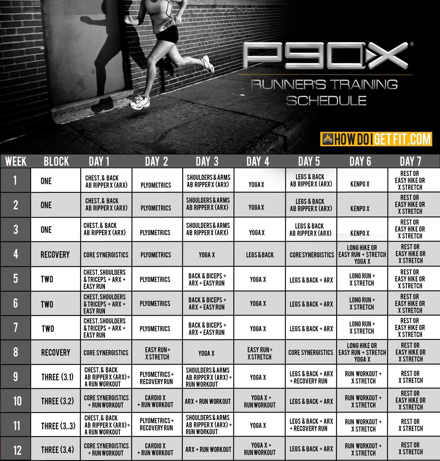 8 P90x Ideas P90x P90x Workout Workout Schedule