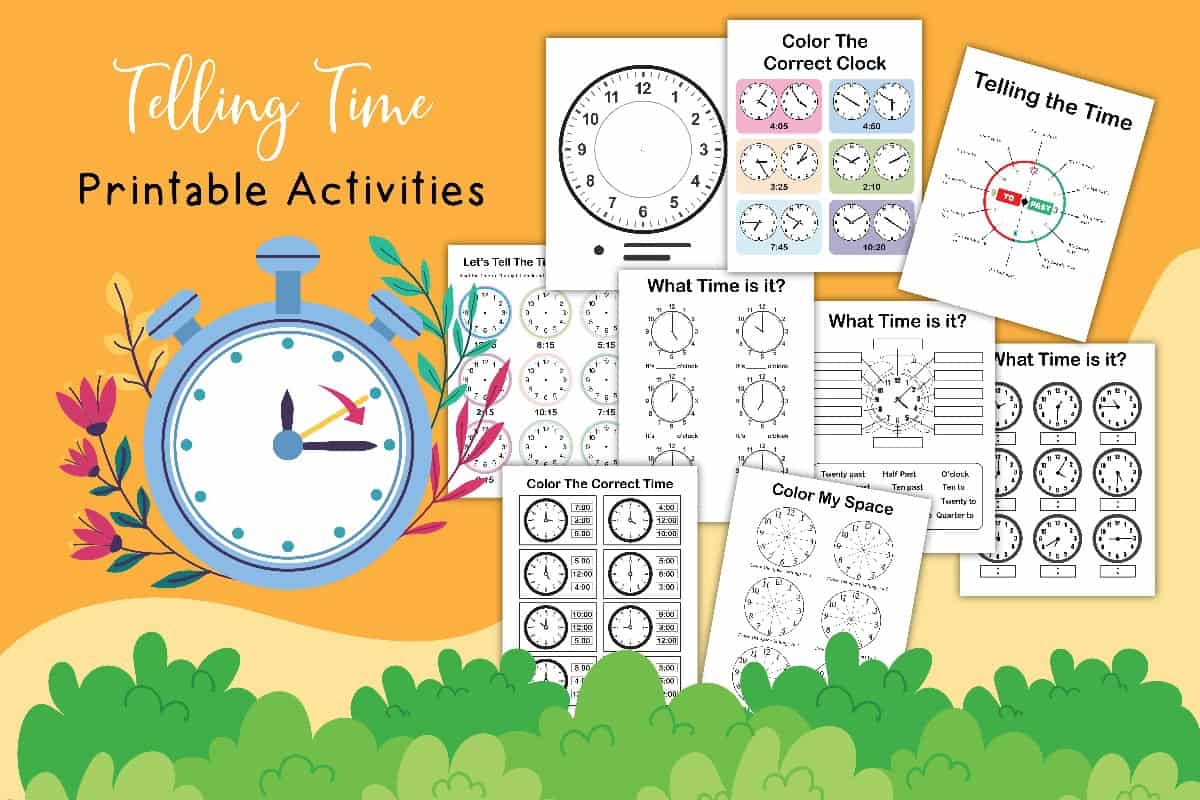 Printable Turning Schedule Clock Pdf