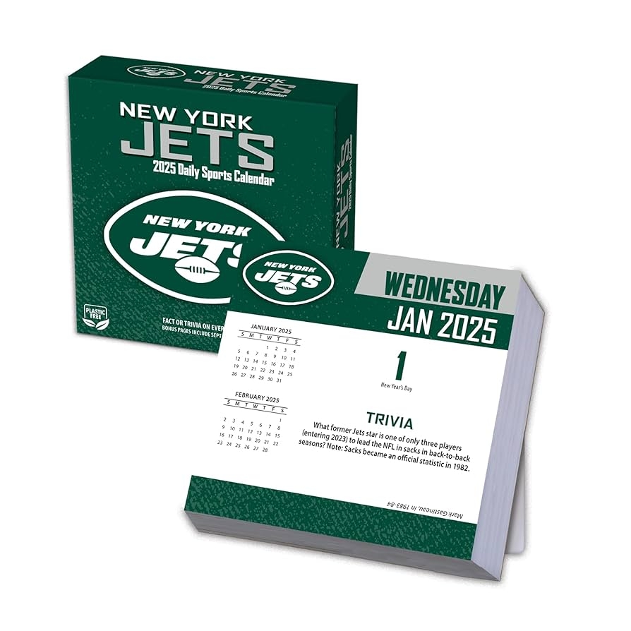 New York Jets Printable Schedule