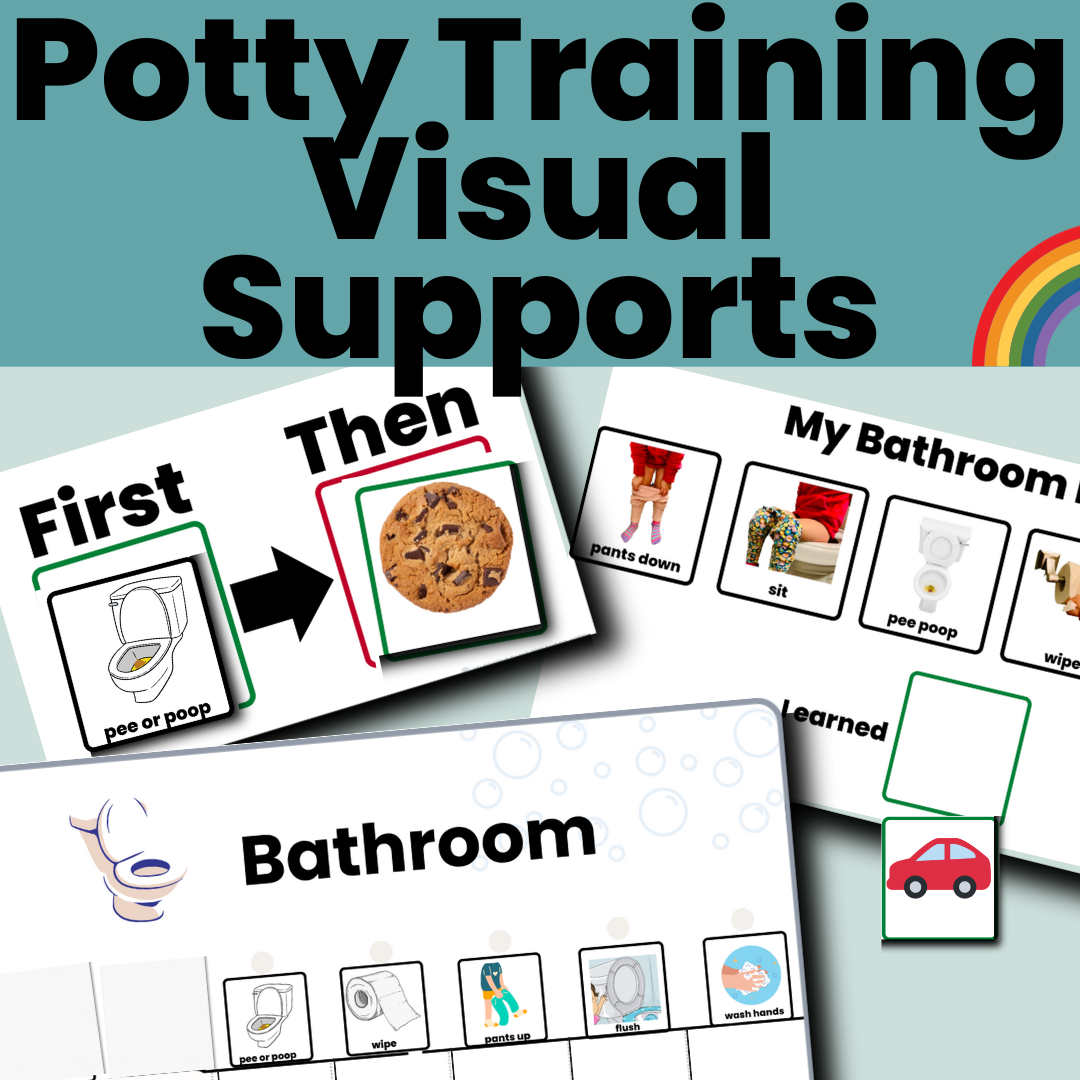 Autism Toilet Training Bundle With Potty Visual Supports Stories Made By Teachers