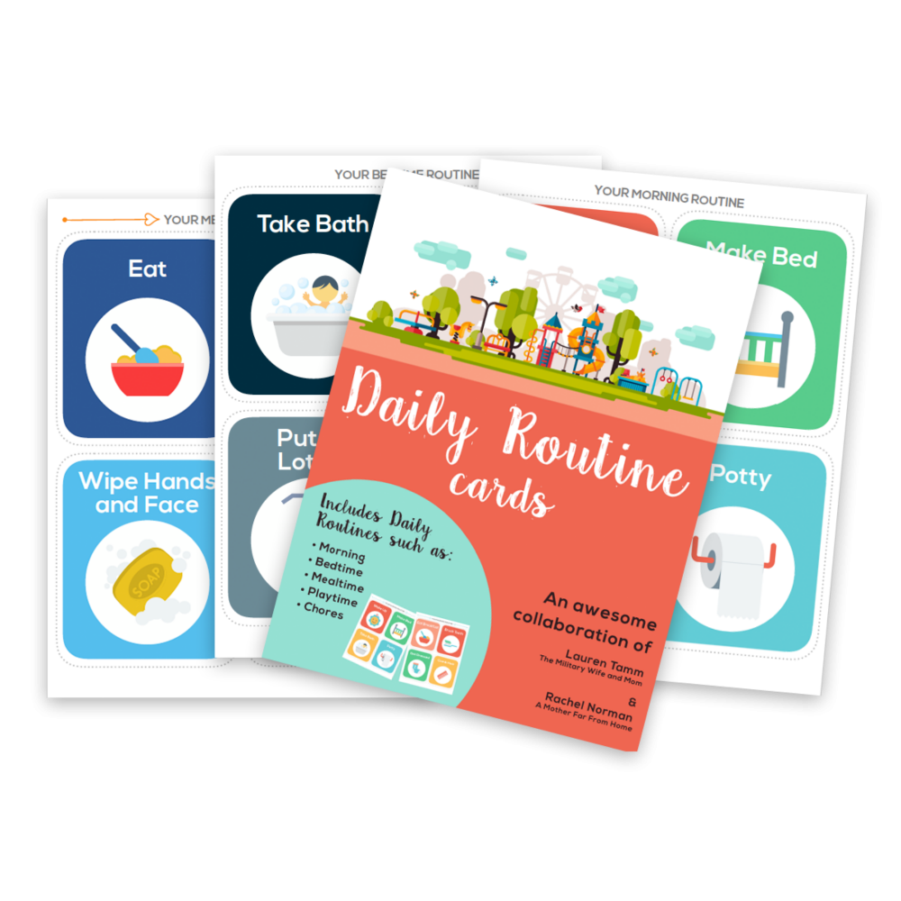Best Printable Daily Routine Picture Cards For Kids