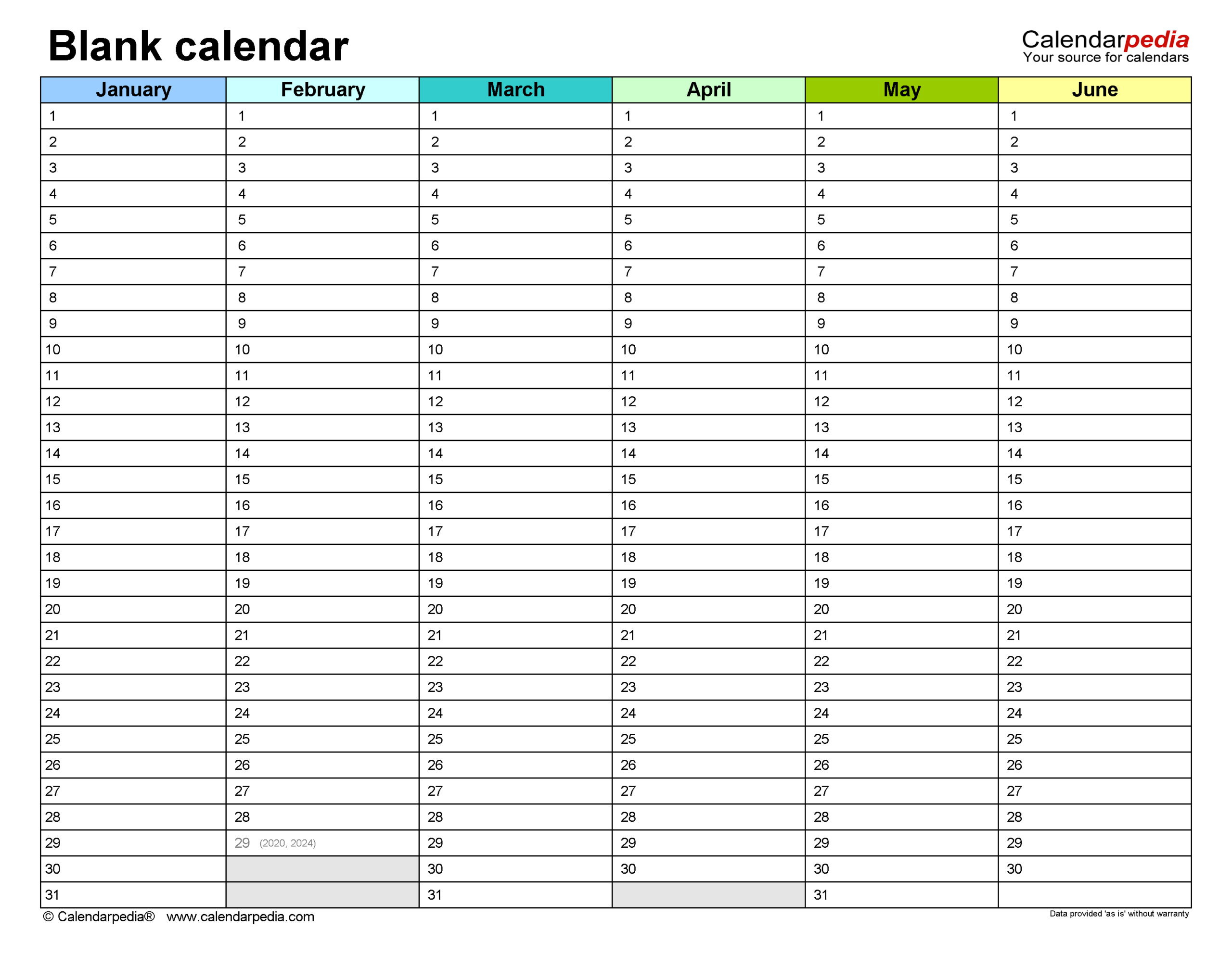 Printable Schedules/blank