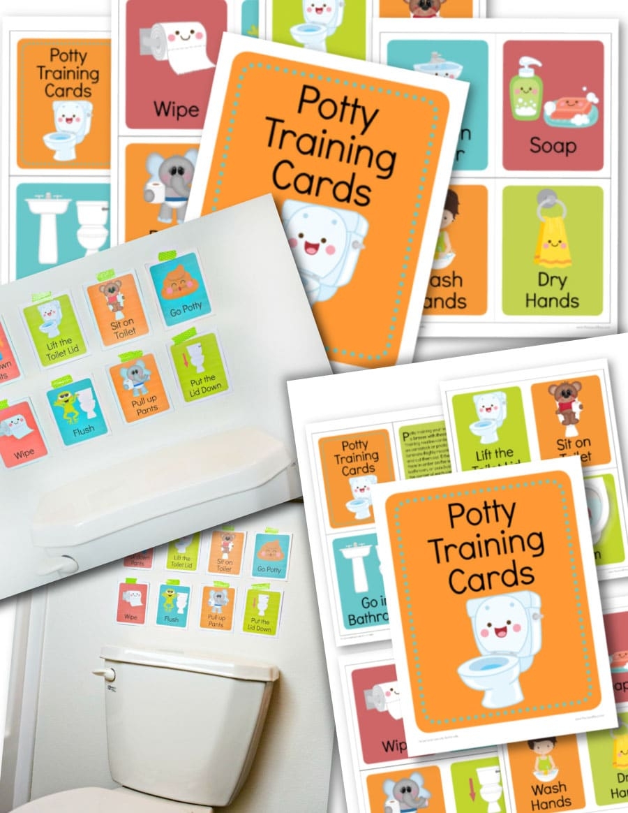 Free Printable Potty Training Visual Schedule