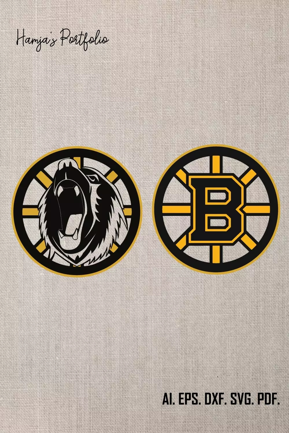 Boston Bruins Hockey Teams Svg Boston Bruins SVG N H L Svg Boston Svg logo I Cup Tshirt Clip Art Cricut sport Vector Logo Design MasterBundles