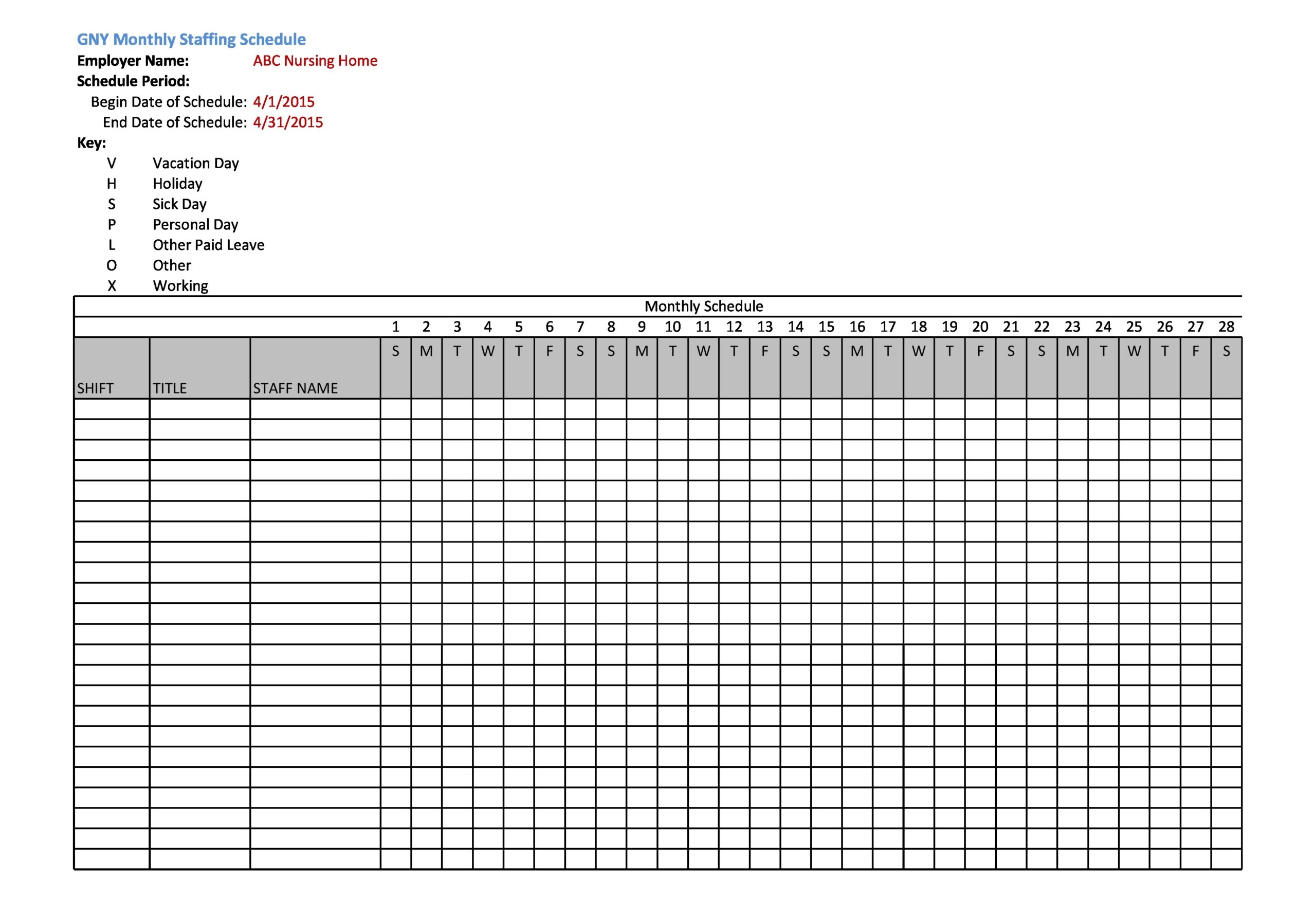Custom Work Schedule Maker Robertaplunehbaco1987 s Ownd