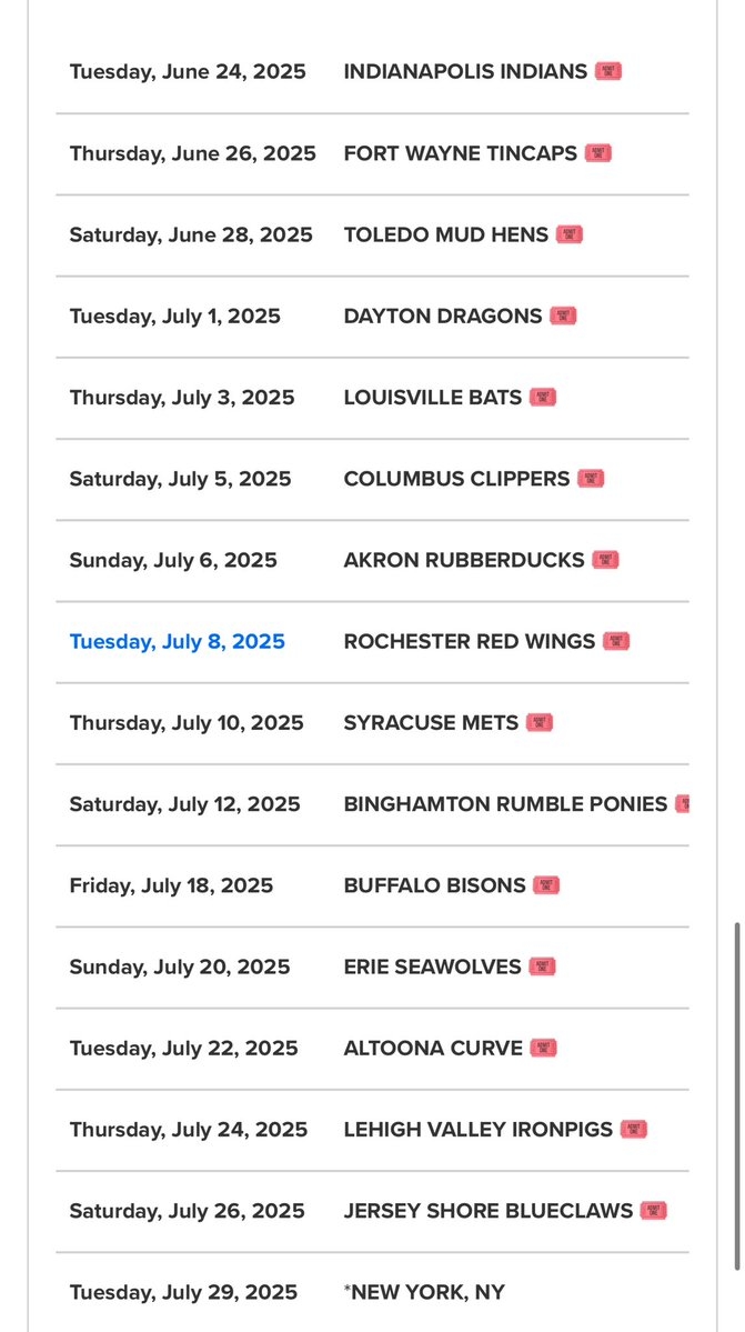 David Szczepanski On X This Summer MLB MLB And MiLB MiLB Are Trying To Break A Record For The World s Most Autographed Baseball Here s A List Of The Stops On The 2025