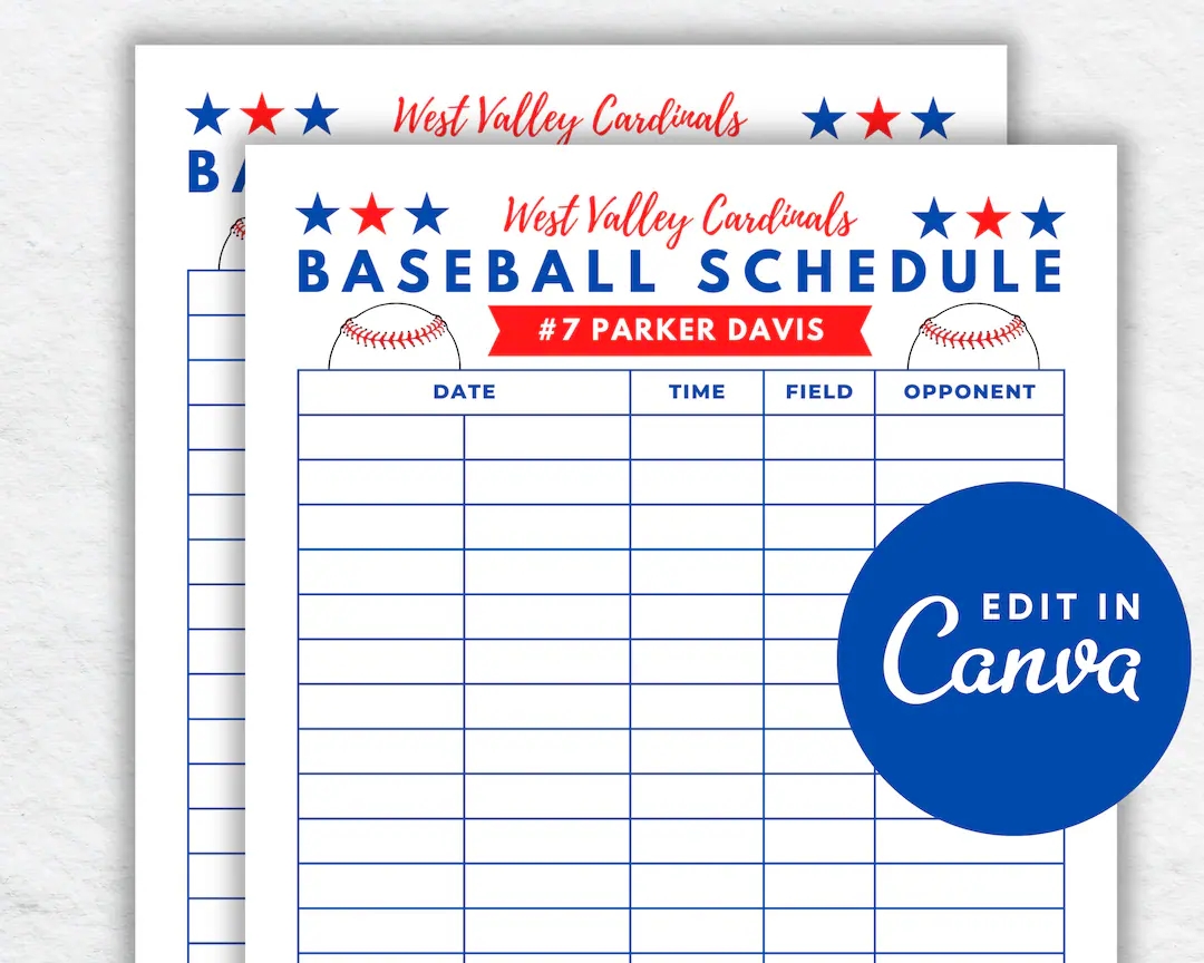 Printable Cardinals Schedule Pdf