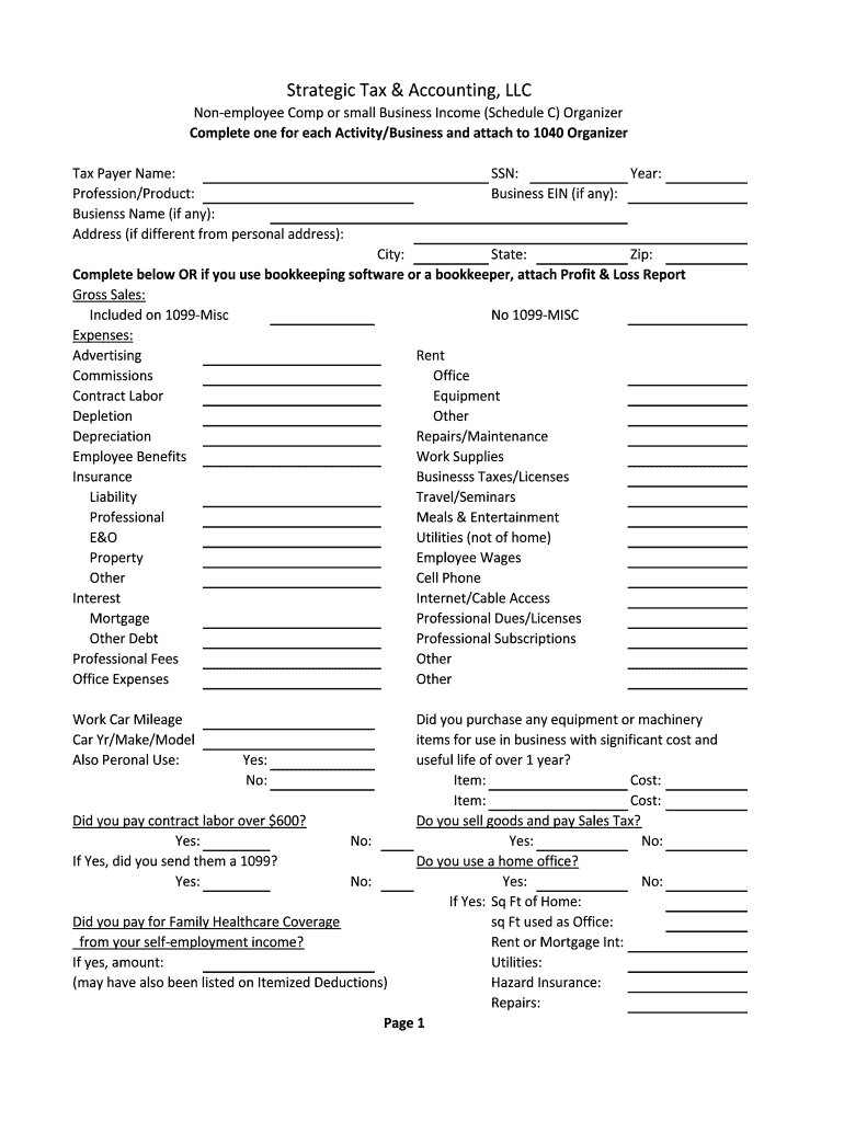 Fillable Online 2019 Schedule C Form 1040 Or 1040 SR Internal Revenue Fax Email Print PdfFiller