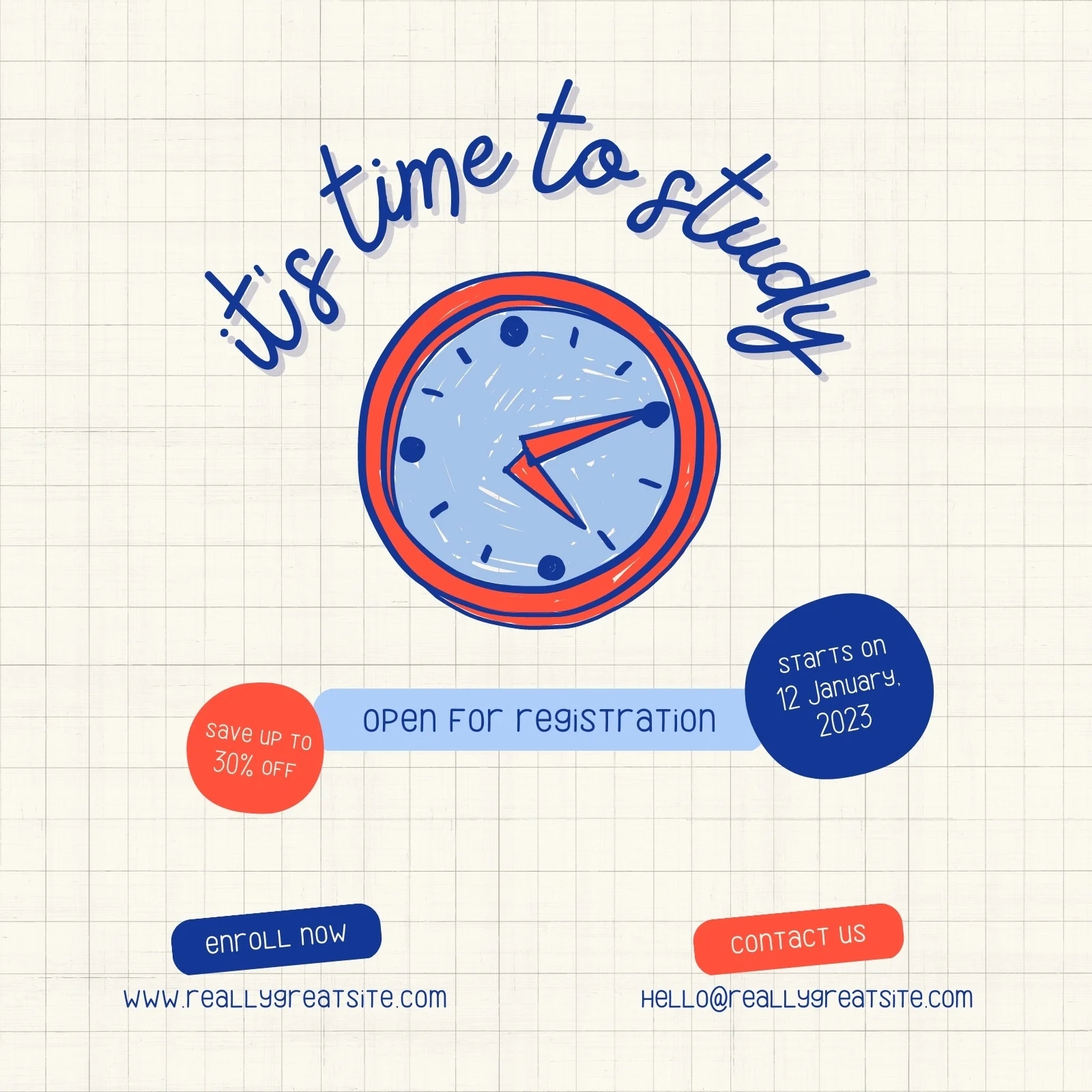 Free Printable Turning Schedule Clock