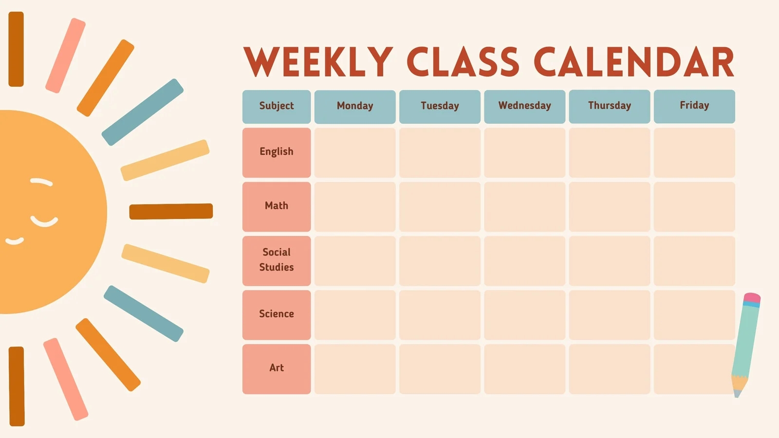 Free Custom Printable Daily Calendar Templates Canva