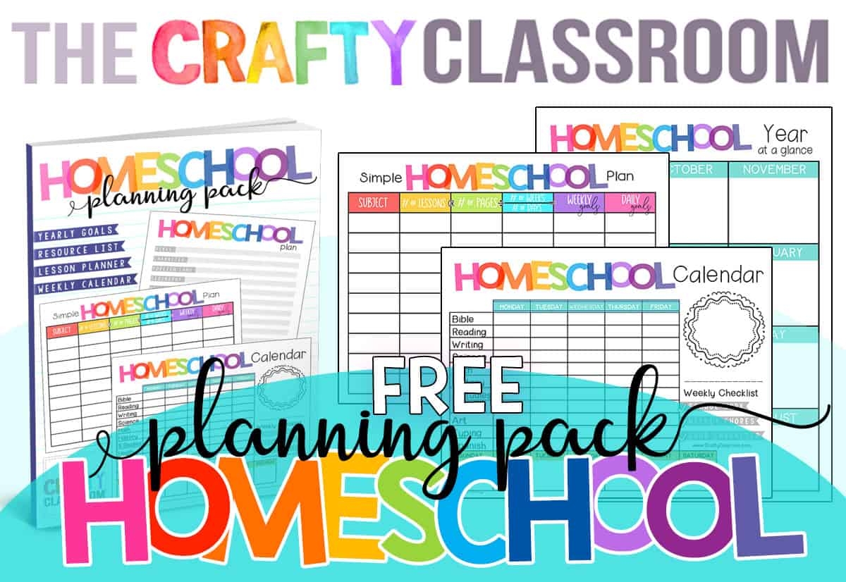 Free Homeschool Schedule Template Printable