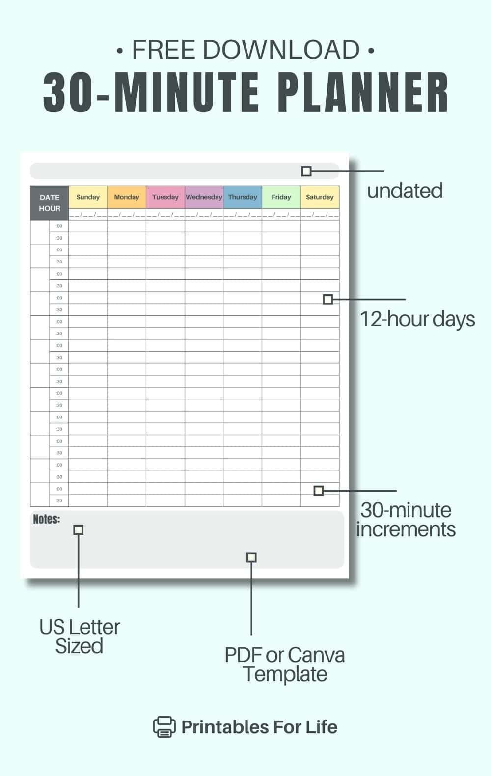 Free Printable Appointment Sheets