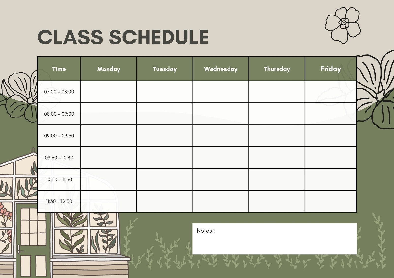 Free Printable Class Schedule Templates To Customize Canva Worksheets Library