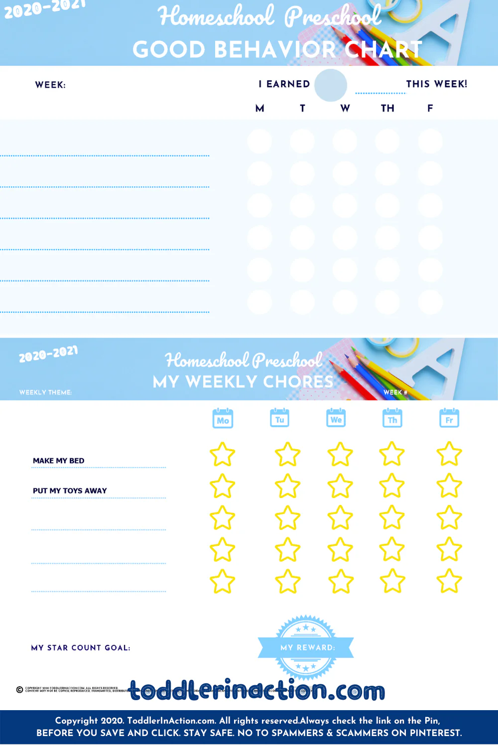 HOME SCHOOL Preschool SCHEDULE DAILY ROUTINES PRINTABLE 