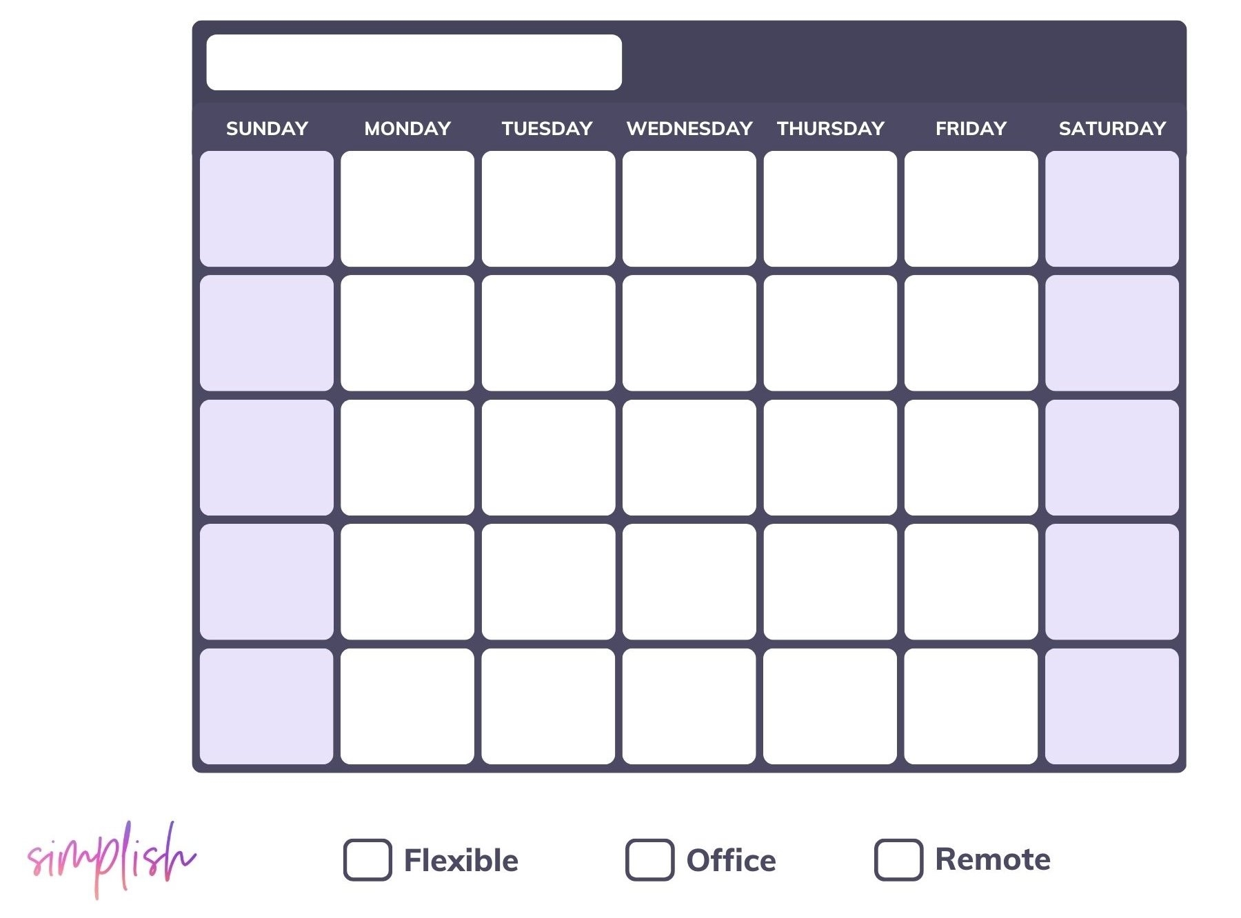 How To Choose The Right Hybrid Work Schedule Templates br 