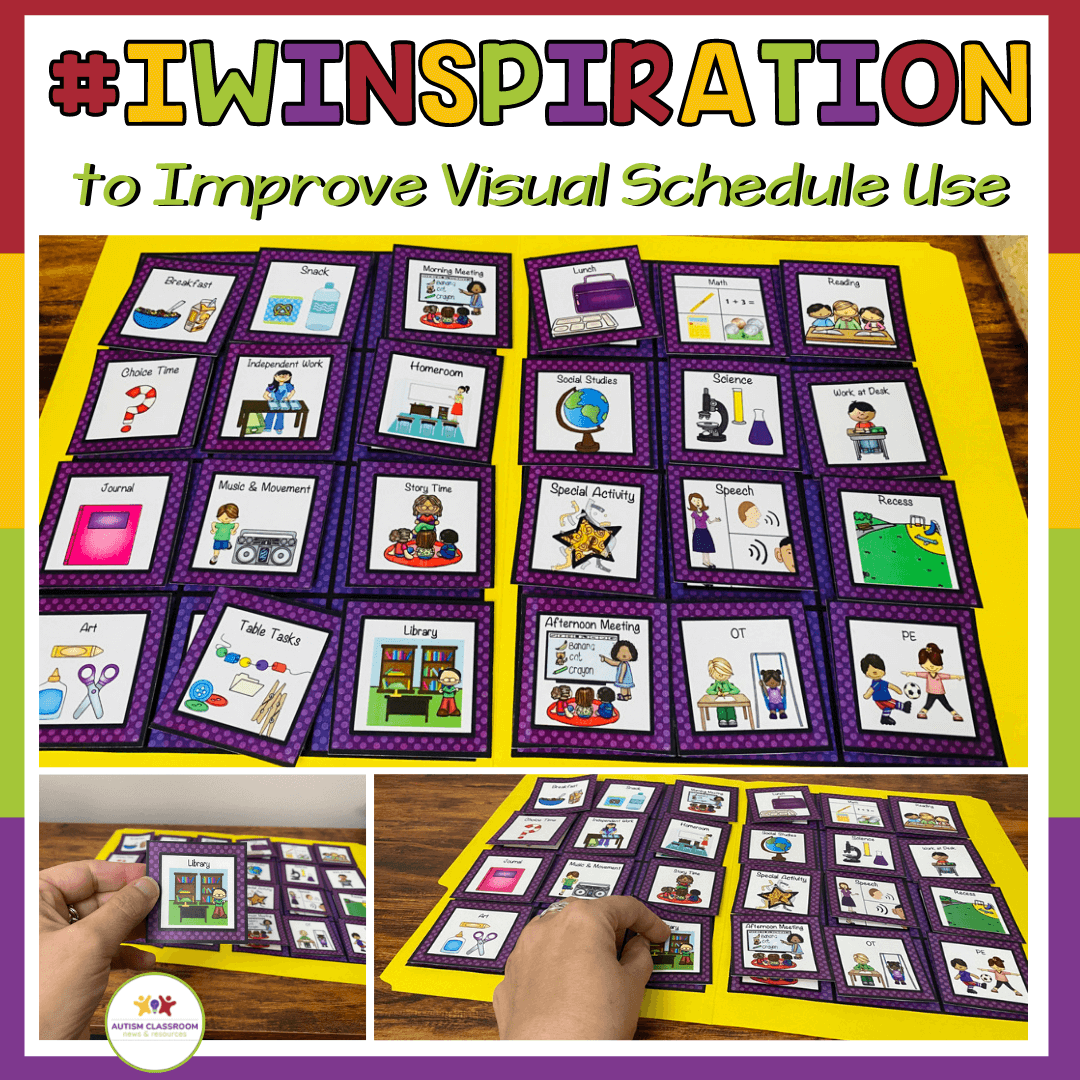 How To Improve Visual Schedule Use With This Independent Work Task Autism Classroom Resources 