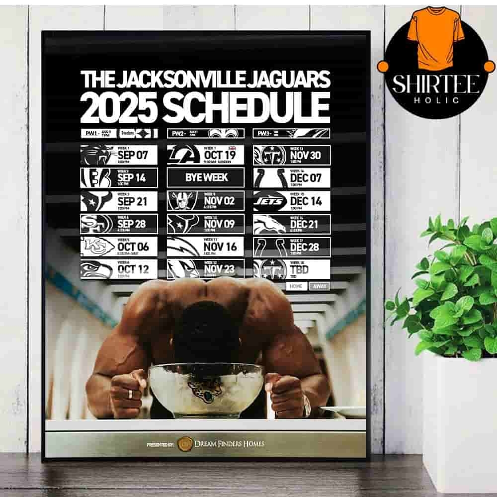 Printable Jacksonville Jaguars Schedule