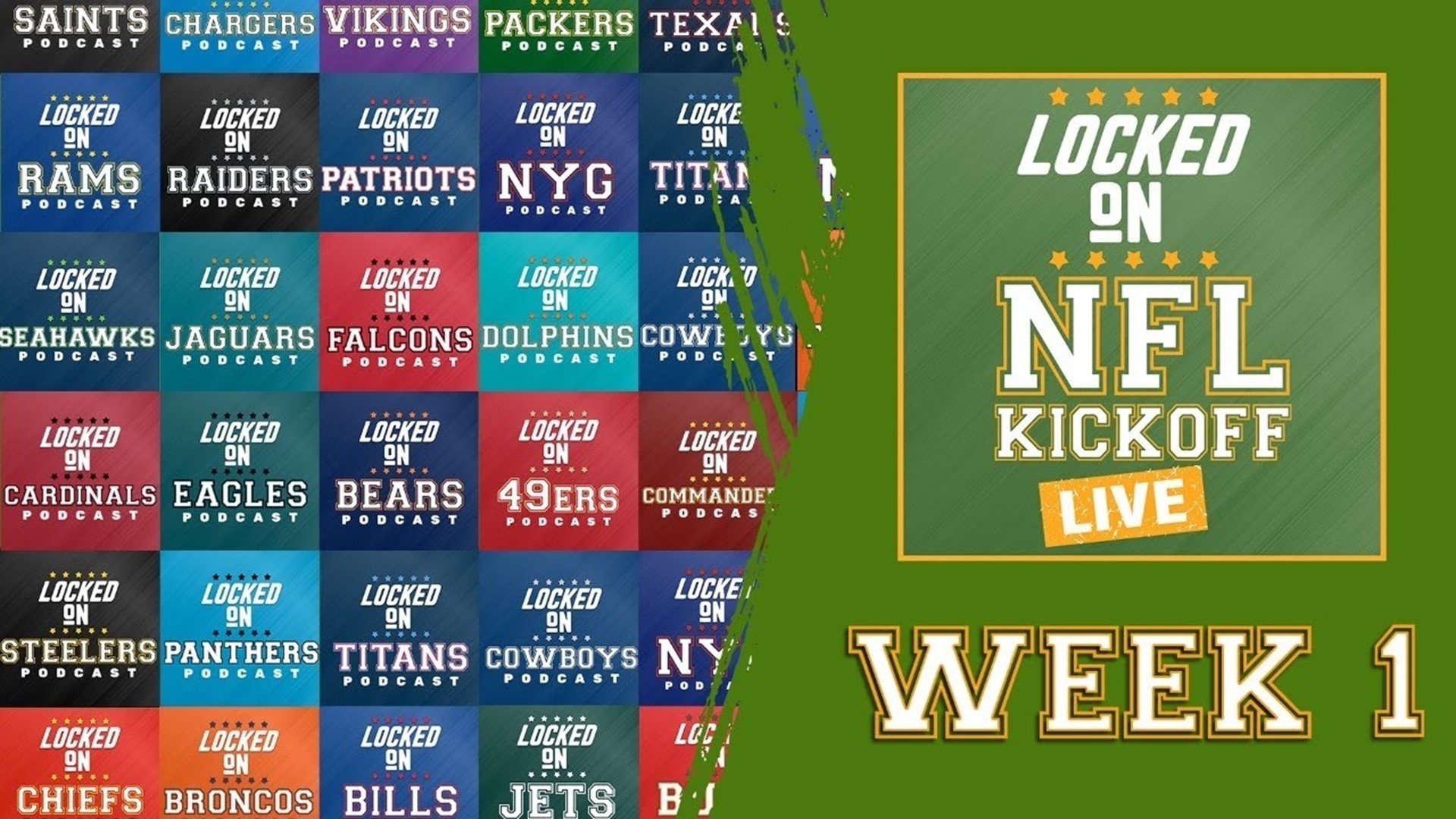 NFL Kickoff Live Chiefs Lions Reaction Aaron Rodgers Jets Debut Cowboys Giants Preview Abc10