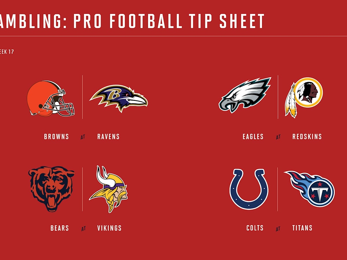 NFL Week 17 Betting Guide Odds Picks For Every Game Sports Illustrated