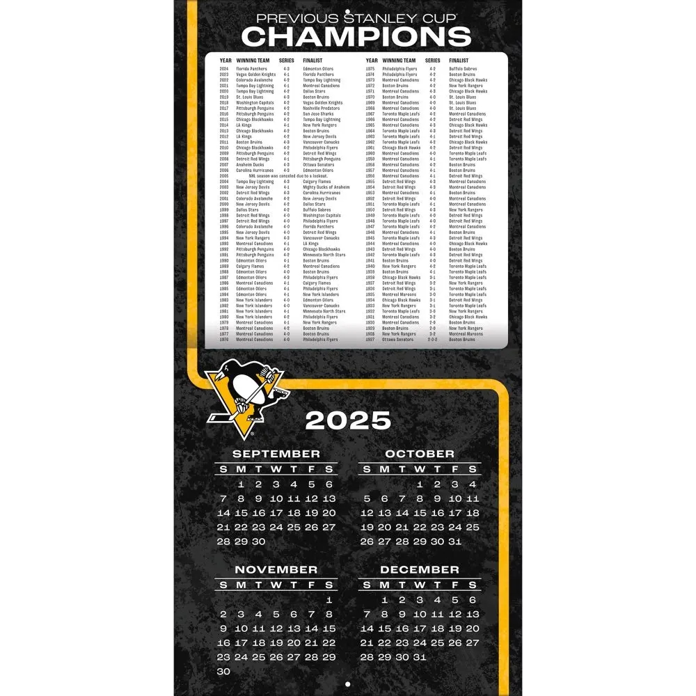 Pittsburgh Penguins Schedule Printable