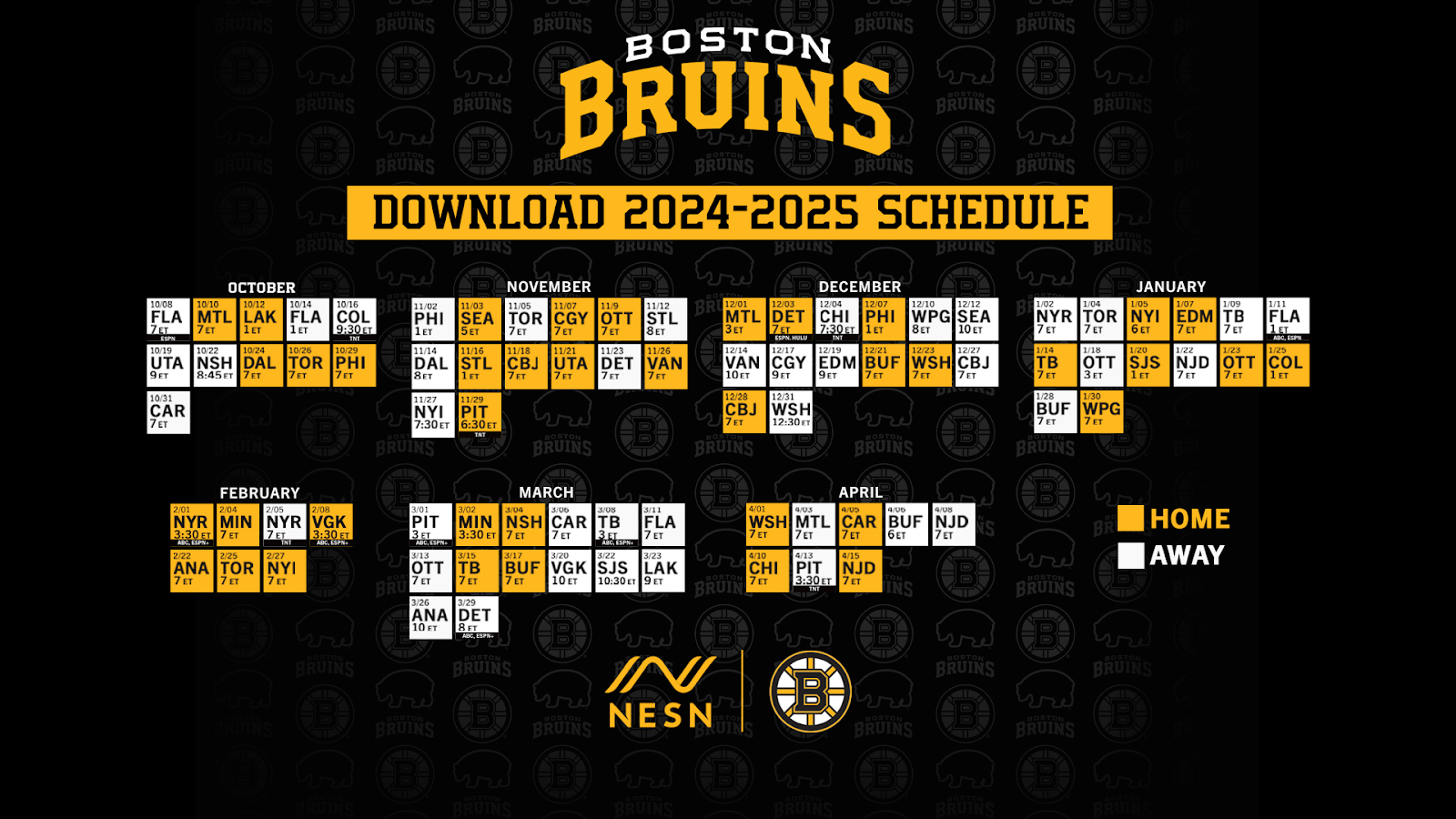 NHL Puck Drop 2024 NESN Debuts New Unobstructed Views Alt Casts Multiview Option On NESN For Boston Bruins Coverage