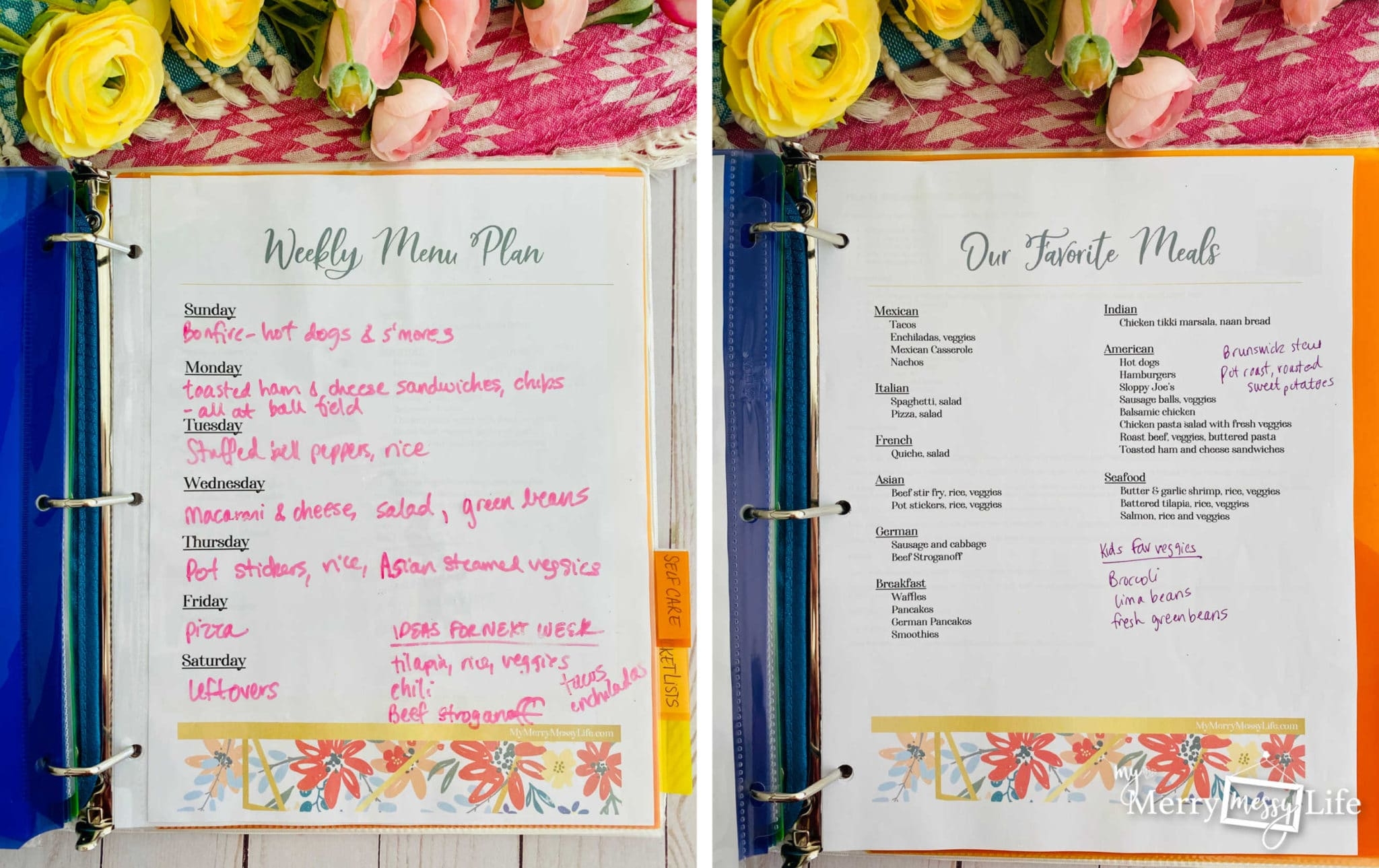 Organize And Clean Your Home With A Flylady Home Control Journal My Merry Messy Life