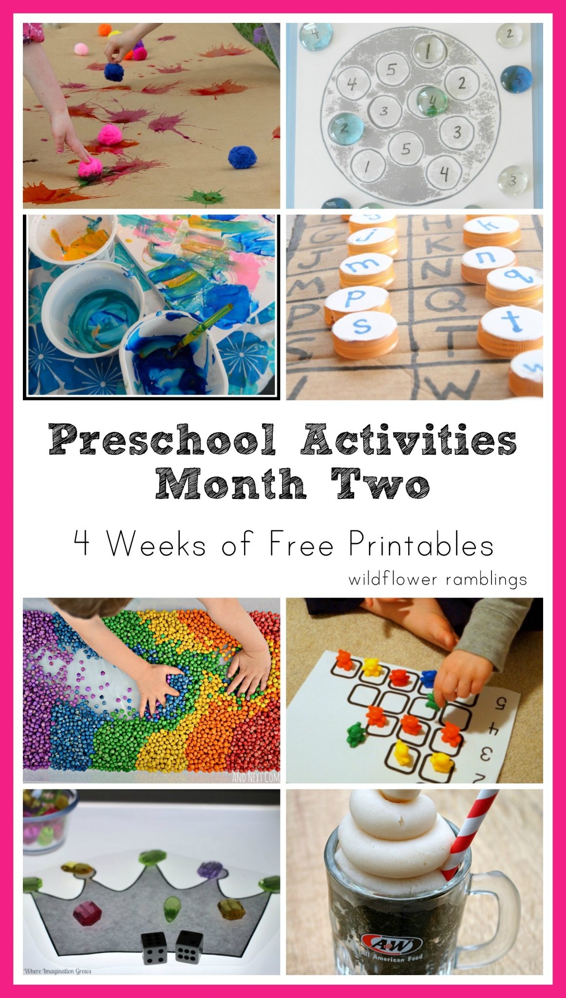 Preschool Picture Schedule Printable