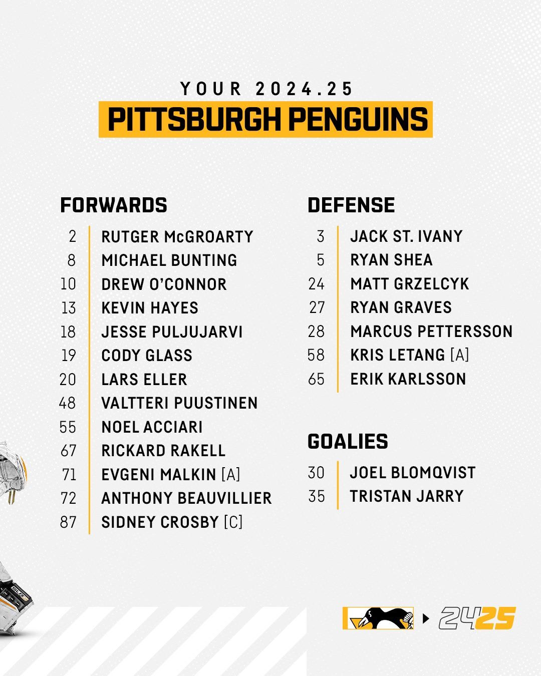 Our Team For The Season R penguins