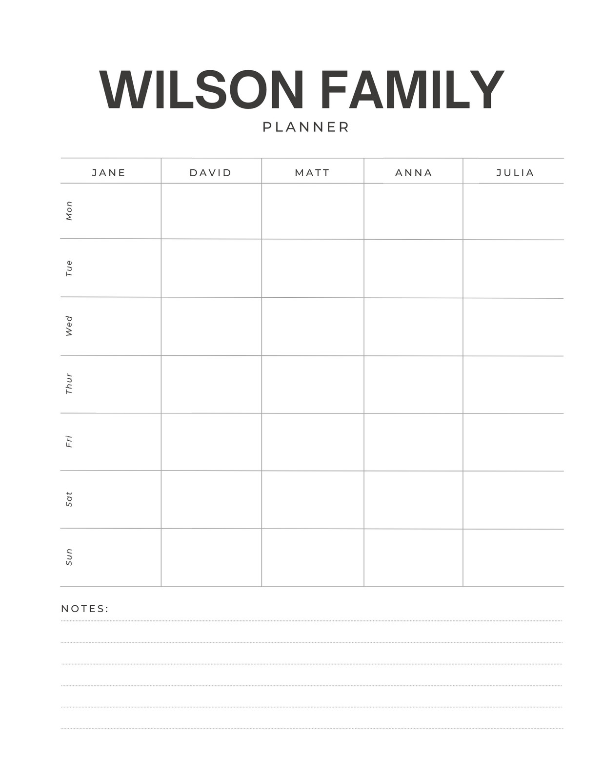 Page 15 Free And Customizable Weekly Schedule Templates Canva