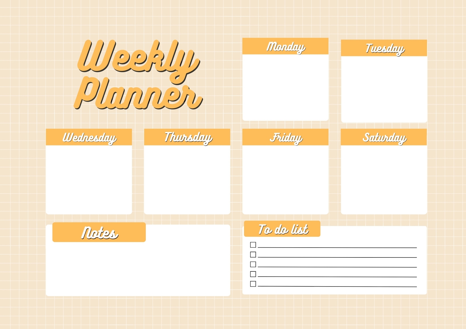Page 15 Free Printable Class Schedule Templates To Customize Canva