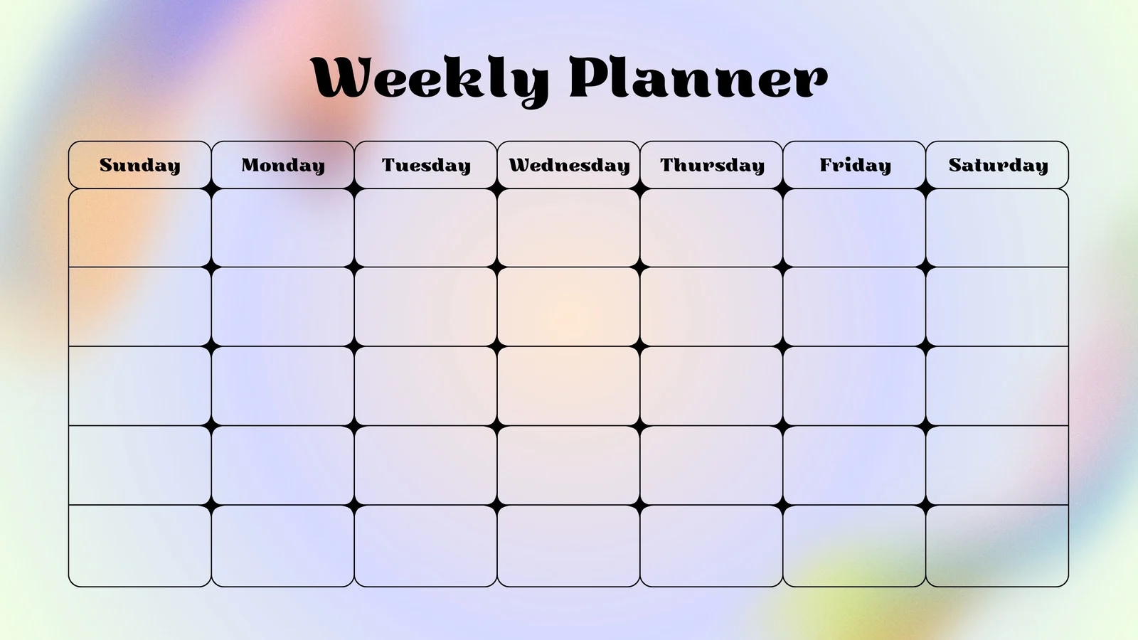 Page 2 Free Printable Customizable Monthly Calendar Templates Canva