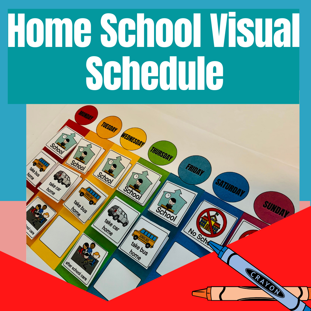 Visual School Schedule Printable
