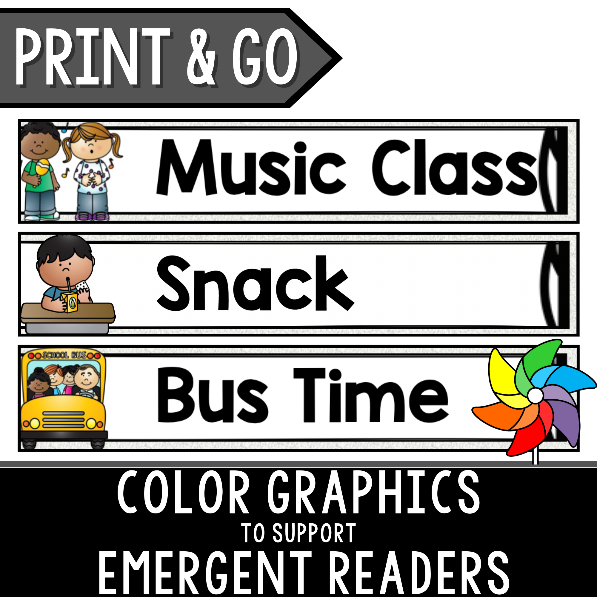 Preschool Schedule Cards Play To Learn Preschool Preschool