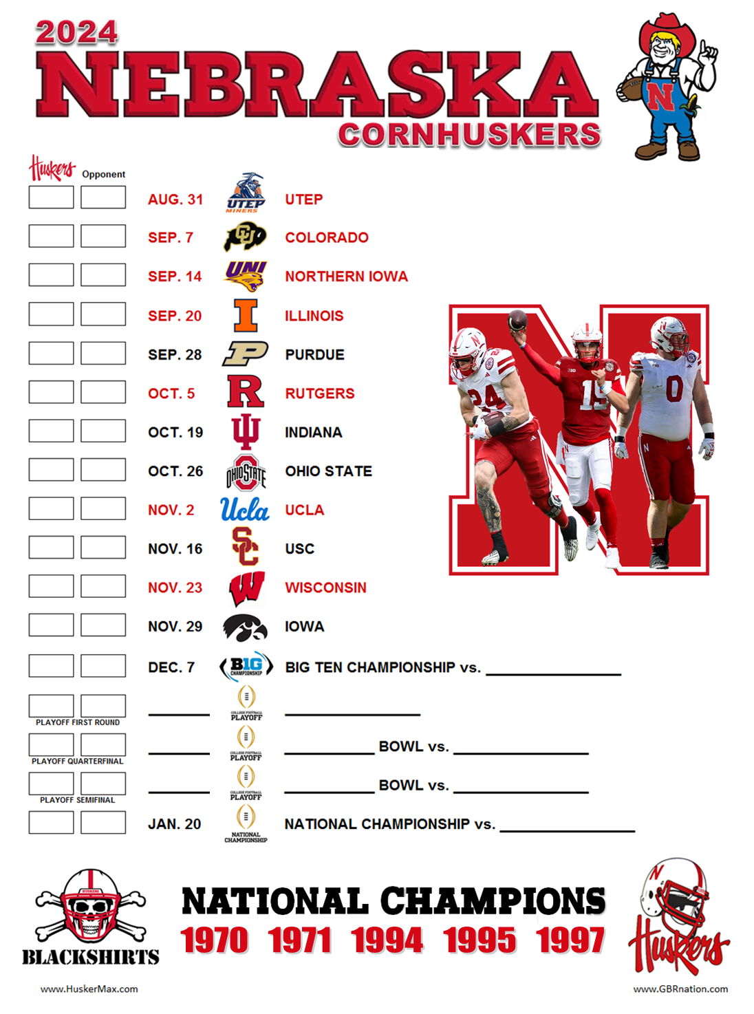 Nfl Weekly Schedule Printable Pdf