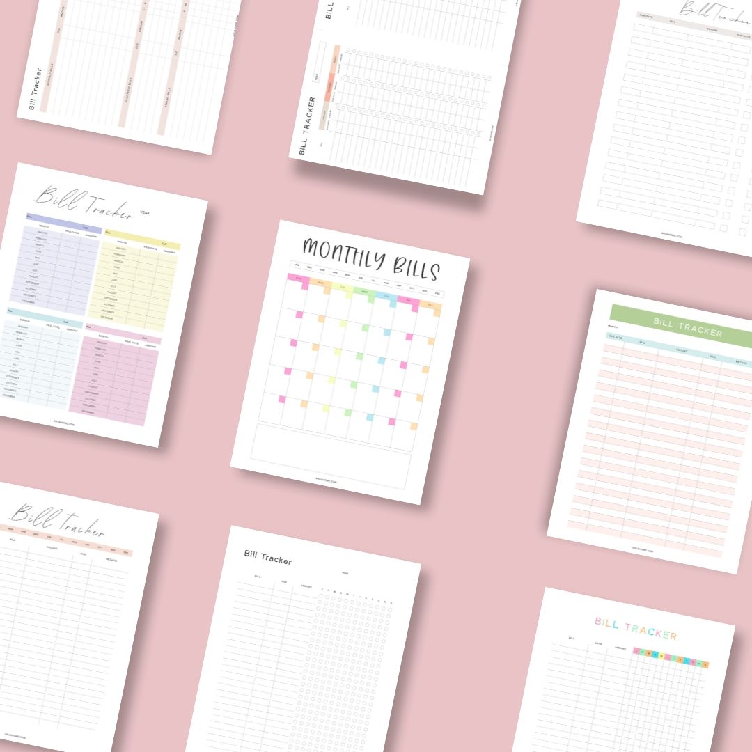 Free Printable Bill Pay Schedule