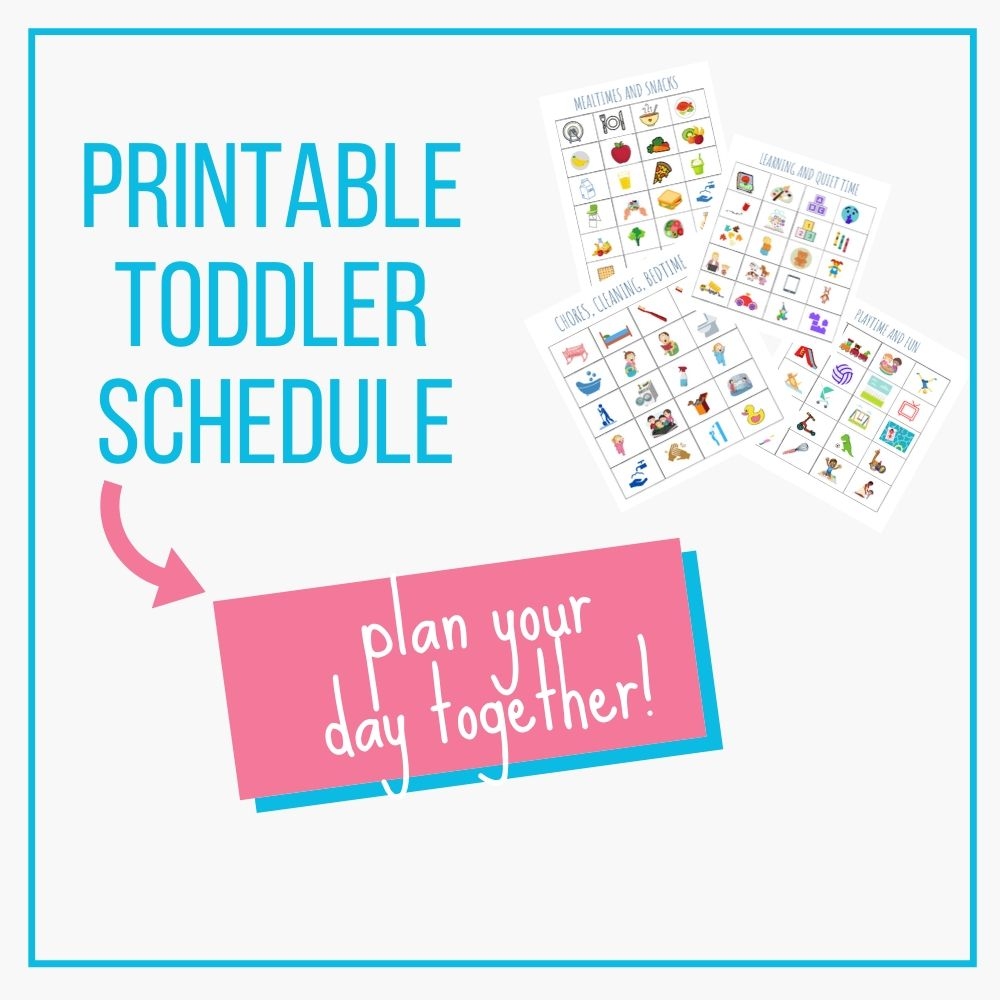 Visual Schedule Template Free Printable