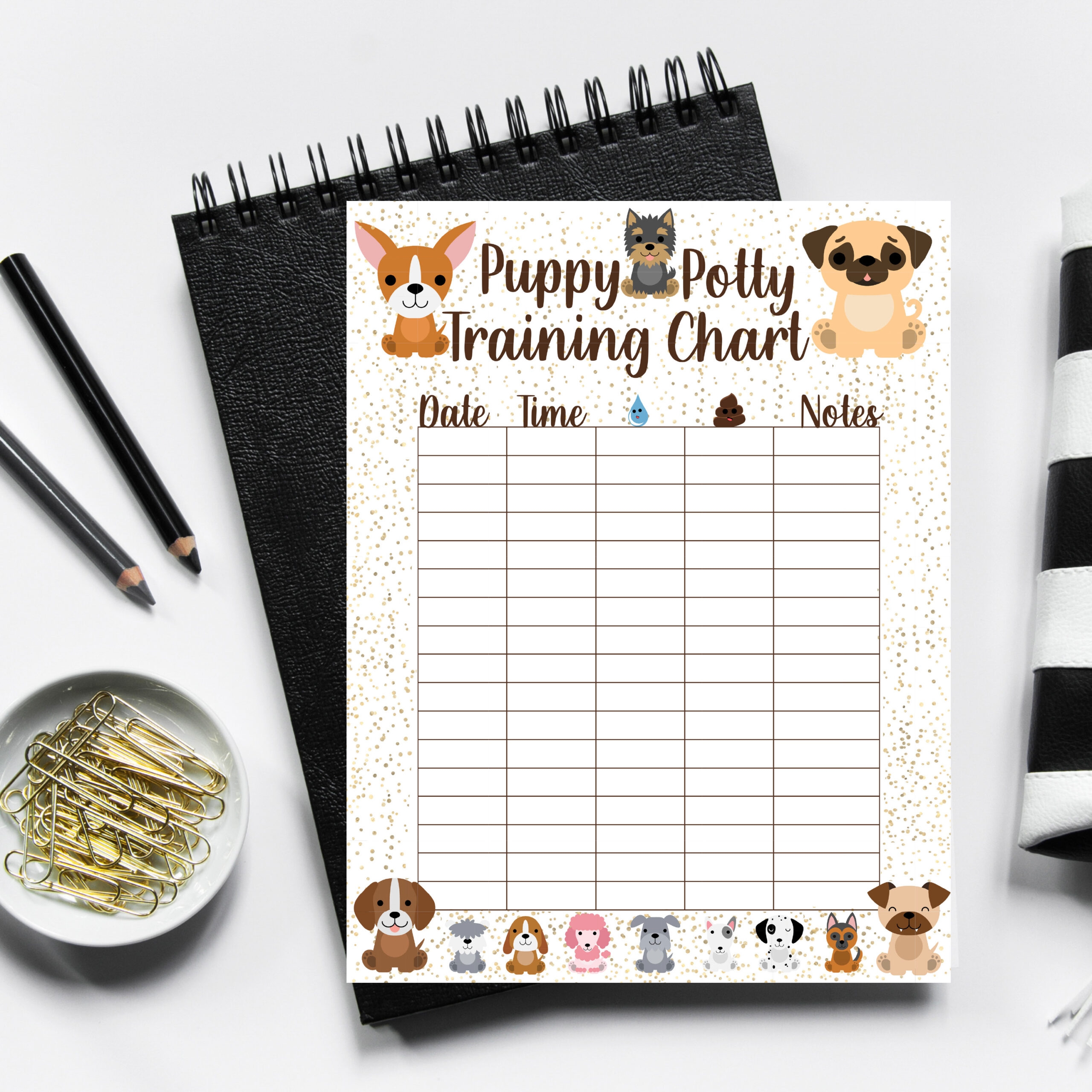 Puppy Potty Training Schedule Free Printable